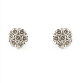 18 KT Gold Everyday Diamond Studs