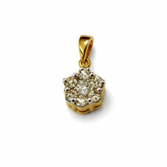 Everyday 18 KT Gold Diamond Pendant
