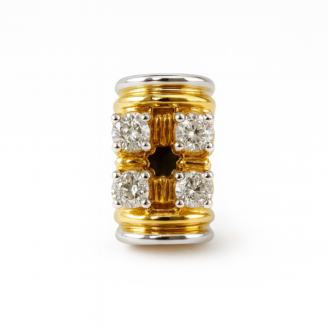 18 KT Gold Everyday Diamond Pendant