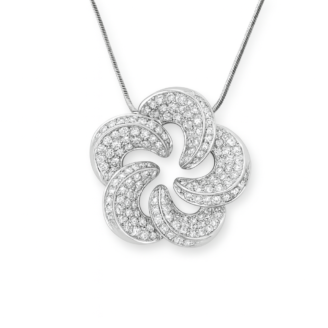 18 KT Gold Pearl Diamond Pendant – Premium Design