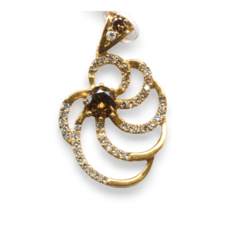 18 KT Diamond Regal Elegance Pendant